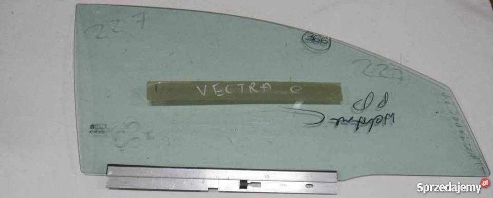 OPEL VECTRA C SEDAN SZYBA BOCZNA DRZWI PRZÓD RL Nowy Tomyśl