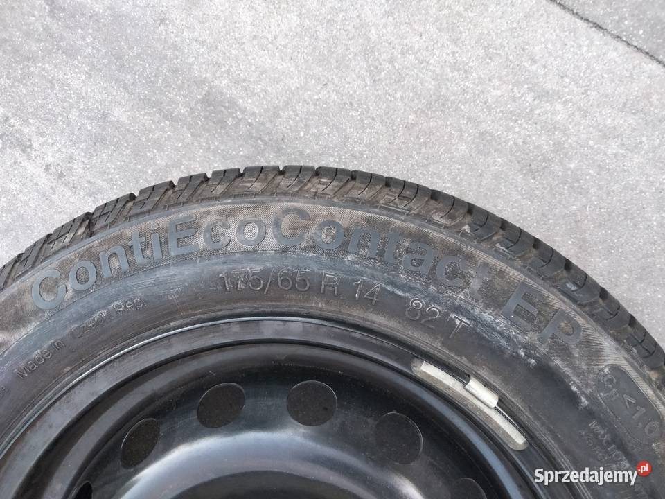 kolo zapasowe 14 dojazdowka 4x100 CLIO 2 II lubelskie Dęblin