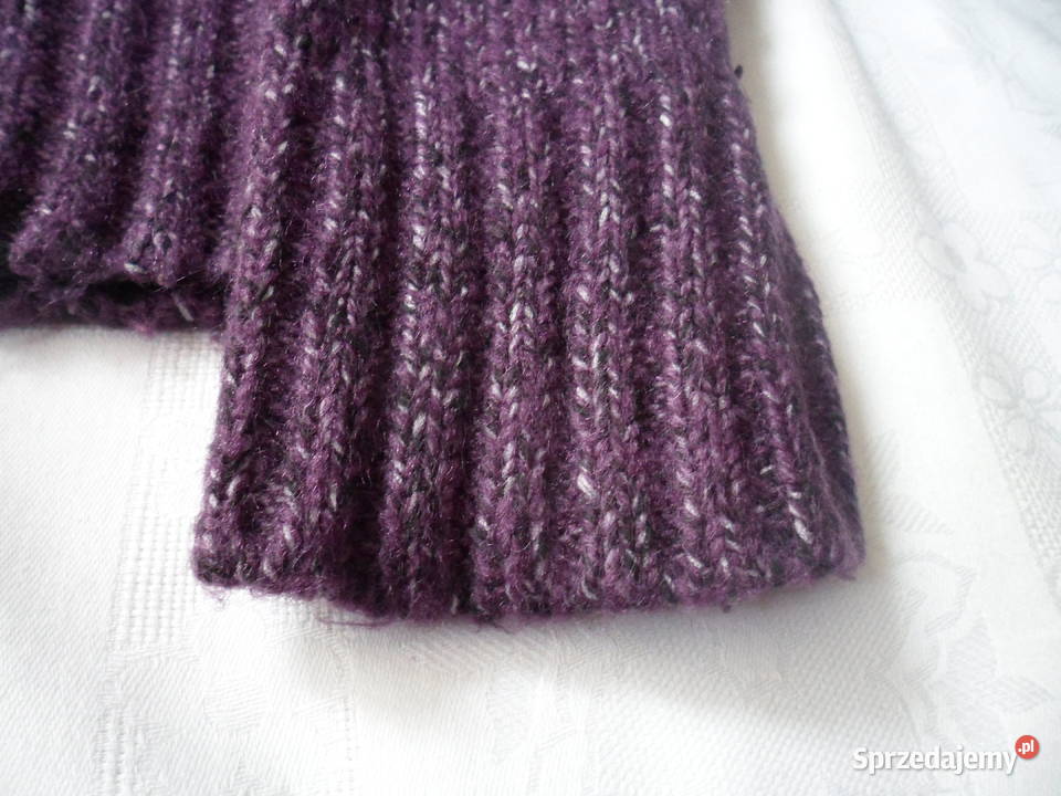 sweter damski z szalowym kołnierzem Łódź