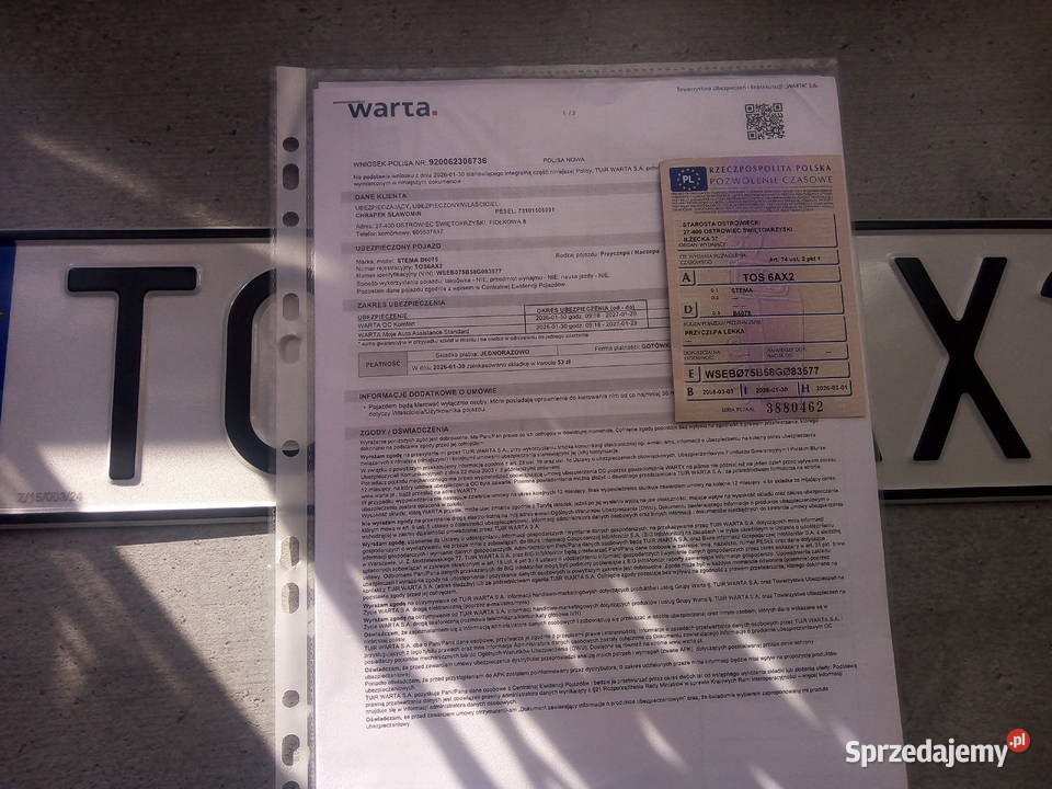 Przyczepka samochodowa sprzedam