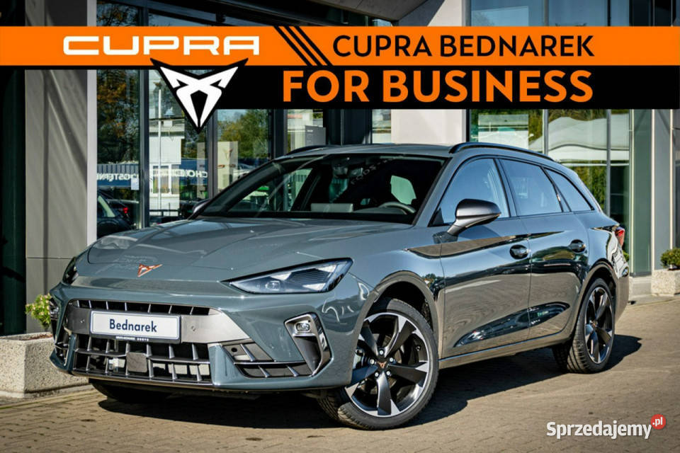 Cupra Leon Sportstourer 15 eHYBRID 204 DSG CUPRA automatyczna łódzkie Łódź