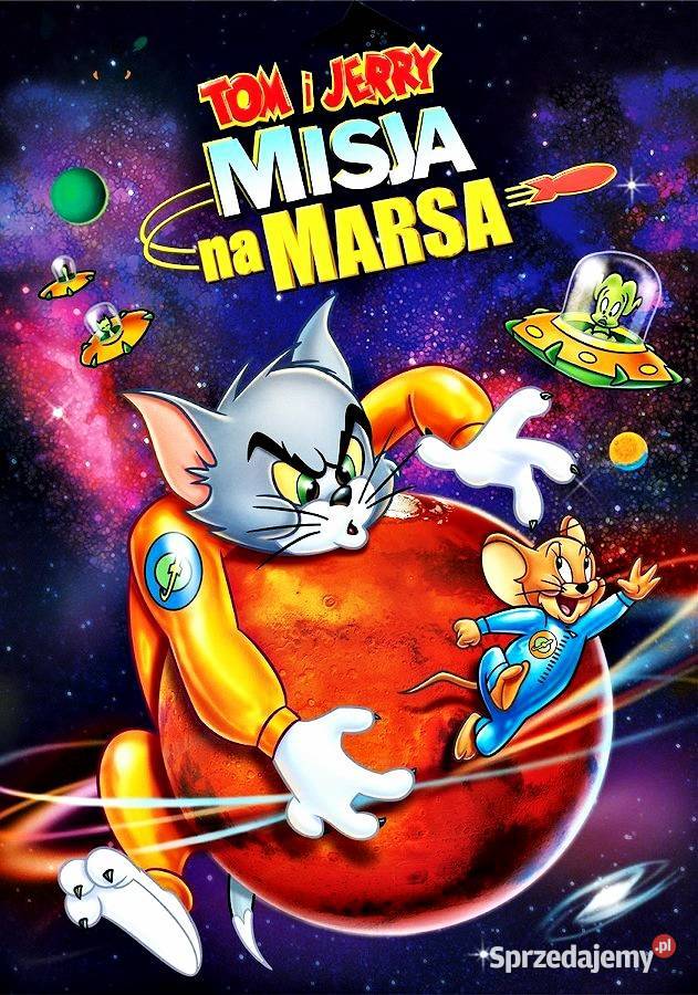 TOM I JERRY MISJA NA MARSA Kultura i Rozrywka Kalisz sprzedam