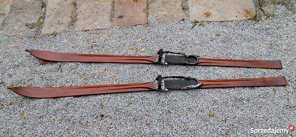 Stare drewniane narty 1912 Szklarska Poręba