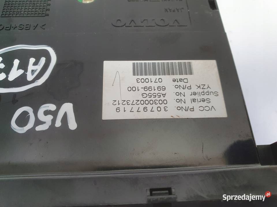 Volvo S40 II V50 C30 EKRAN RADIA Wyświetlacz