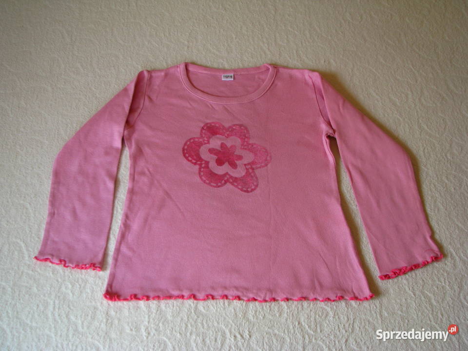 Bawełniana bluzeczka dziecięca z długim rękawem Brzegi sprzedam