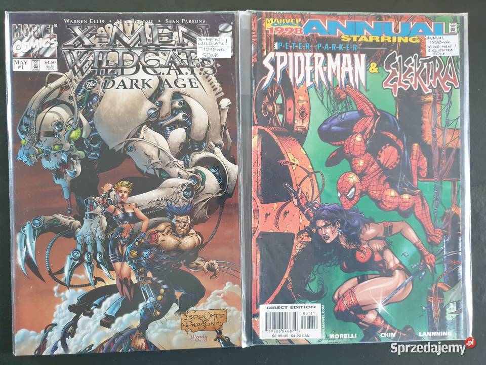 Zestaw 14 komiksów Marvel Top Cow Image Malibu Gdynia