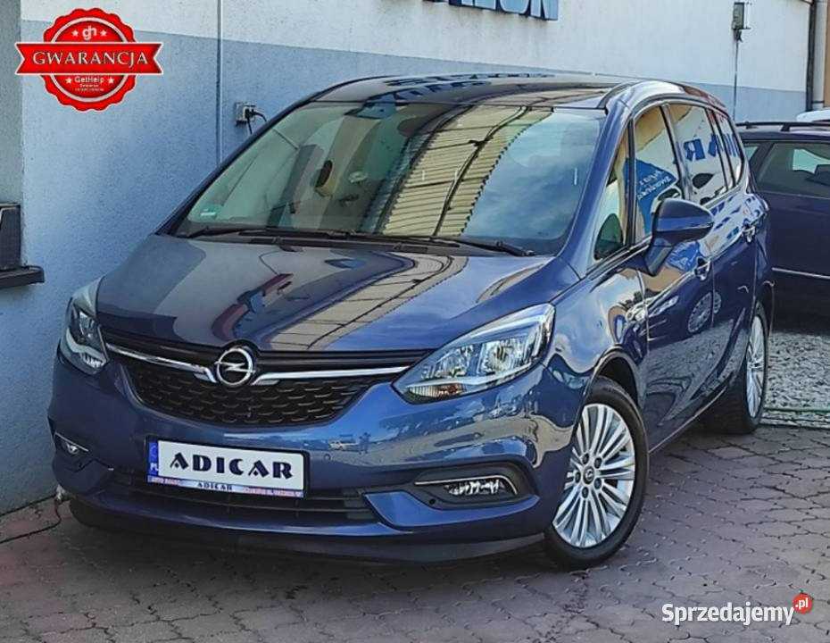 Opel Zafira FL 7os tempomat 6biegów nawigacja wielofunkcyjna kierownica Racibórz