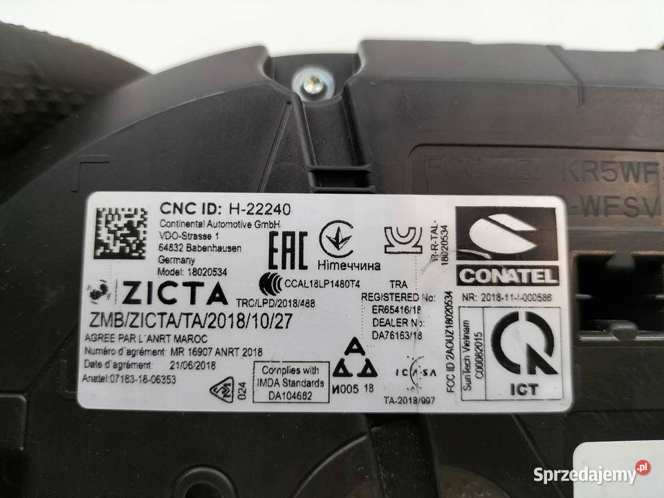 LICZNIK 3V0920750E 20 TSI 190 Skoda Superb III Liczniki i zegary sprzedam