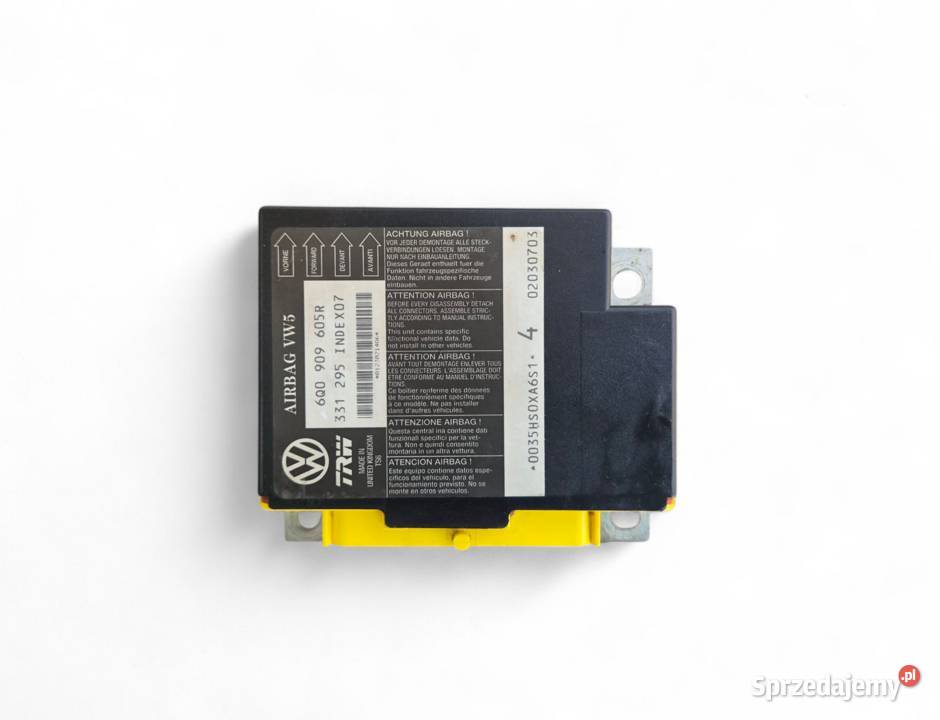 MODUŁ SENSOR AIRBAG IBIZA III POLO IV CORDOBA II Działoszyce sprzedam