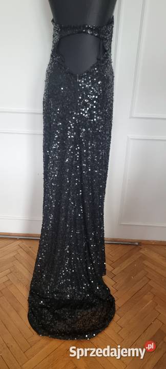 Sprzedam czarną cekinową sukienkę rozmiar 3840 Białystok