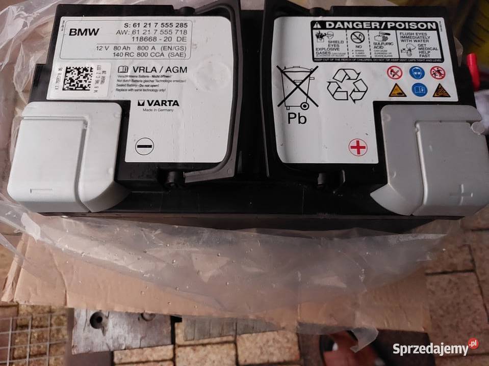 Akumulator BMW Varta AGM 80Ah 800A