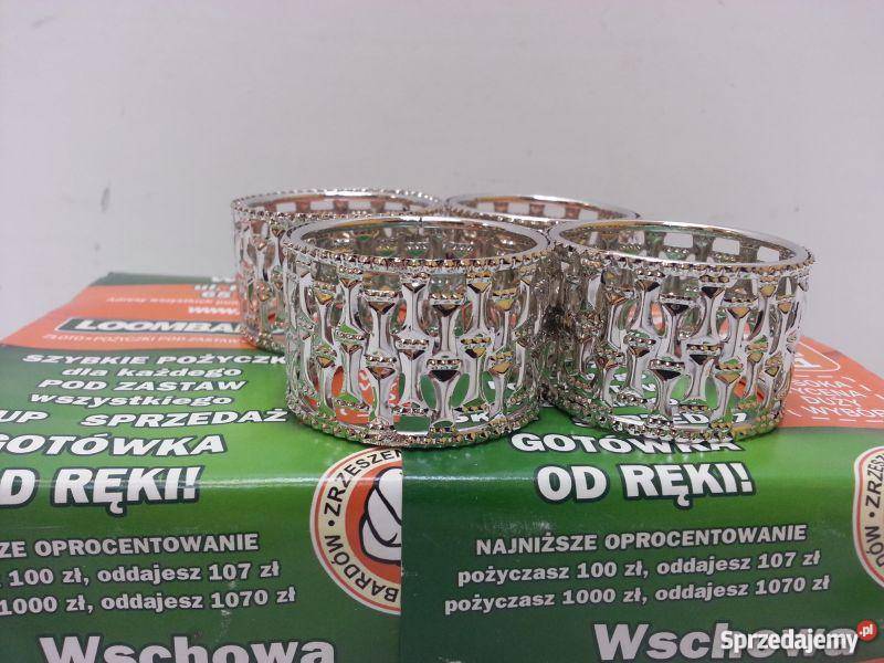 PIERŚCIENIE OZDOBNE DO SERWETEK NOWE Wschowa
