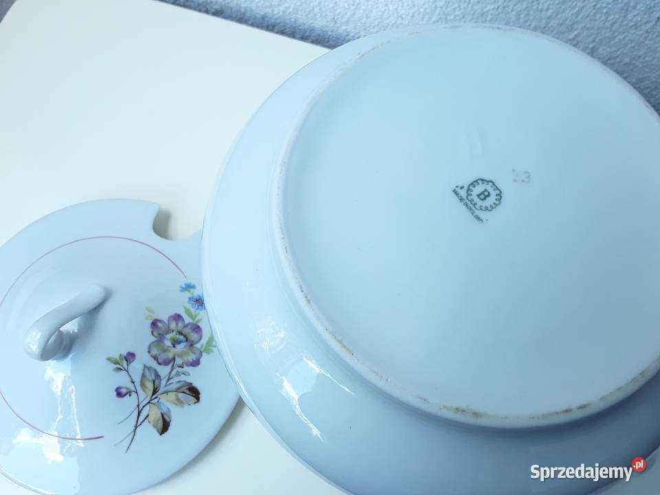 Waza porcelanowa Bogucice 2 l zdobienie w Warszawa sprzedam