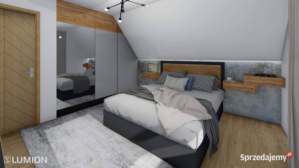 Projektowanie wnętrz 40 m2 Wizualizacje 3D Stylizacja i projektowanie wnętrz