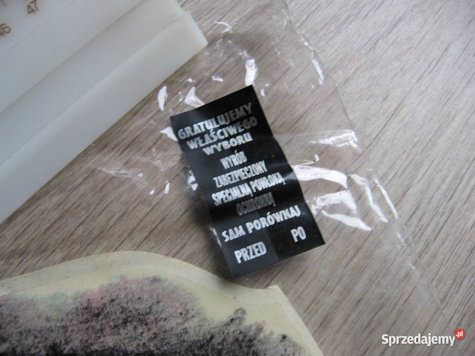 DEMON stara naklejka nalepka z PRL Fiat 125p Przemyśl