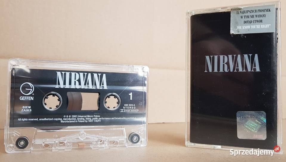 NIRVANA YOU KNOW YOURE RIGHT darmowa wysyłka