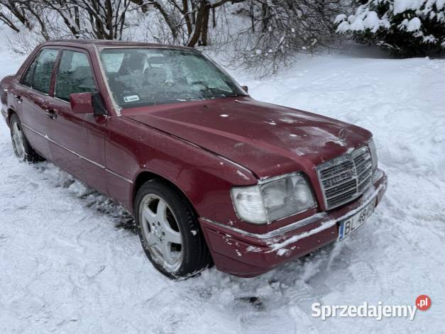 Syndyk sprzeda samochód MERCEDESBENZ W124 r 1994 200772km podlaskie Białystok