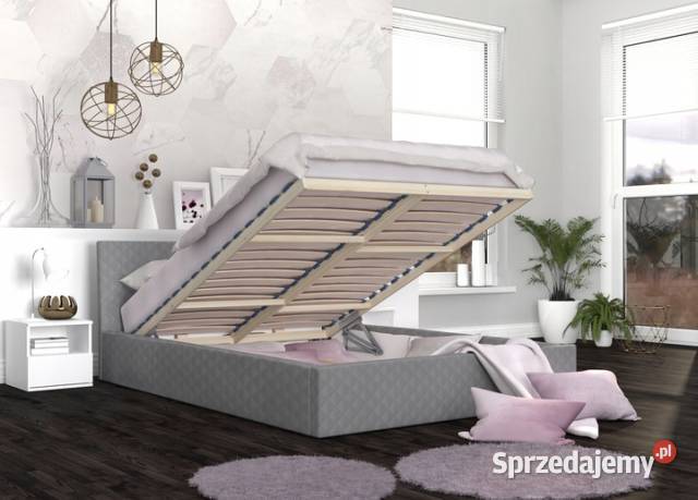 Łózko 1400x200 i inne podnoszone stelaż różne tkanina Łóżka, wersalki i sofy Łódź