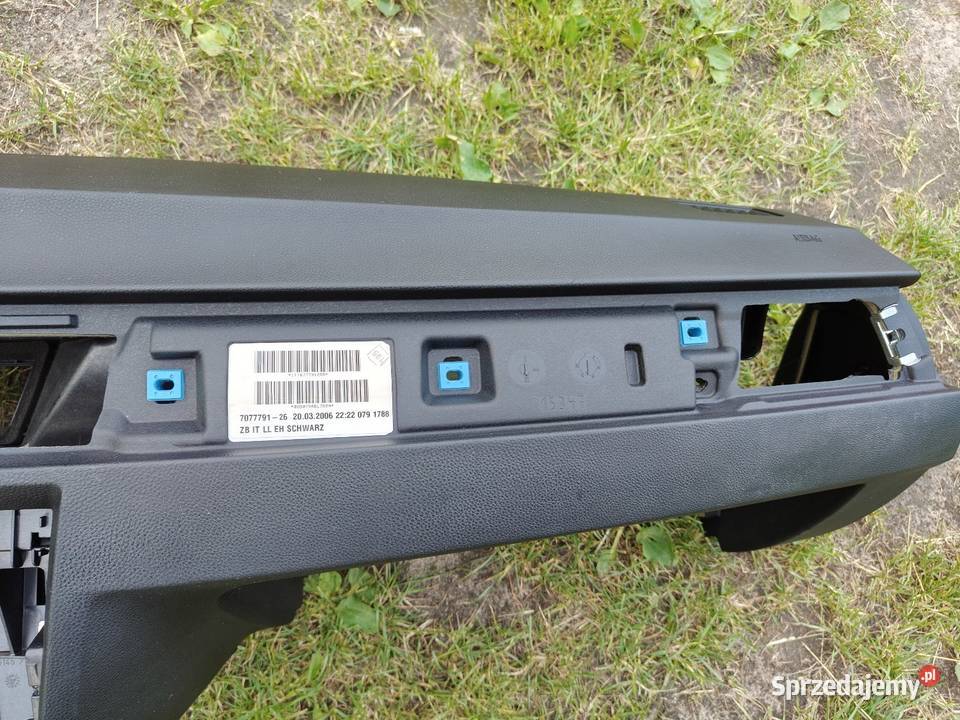 Bmw e90 deska rozdzielcza konsola airbag Wyposażenie wnętrza Aleksandrów Łódzki