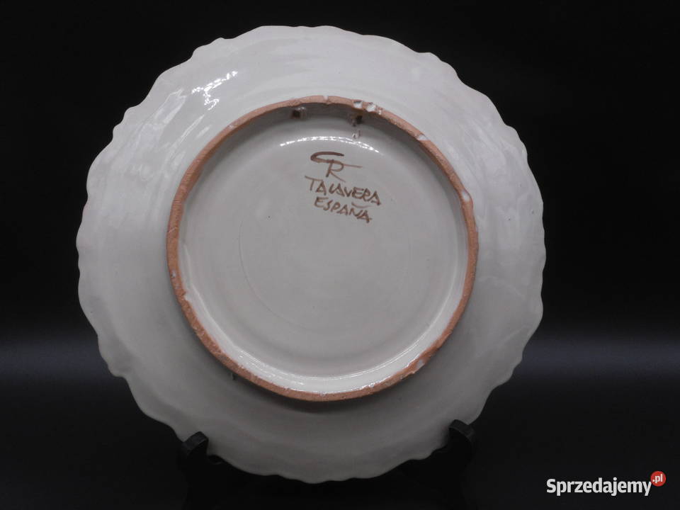Patera ceramiczna Talavera Espana Hiszpania Raszków