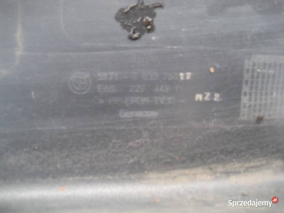 bmw 5 e60 0307r listwa progowa prawa 5171 Rakoniewice