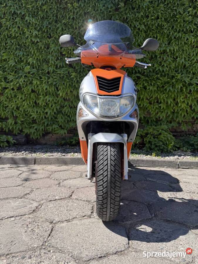 KYMCO Super 9 stan DUŻO dodatków benzyna mazowieckie Warszawa