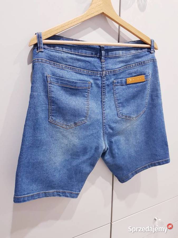 Damskie jeansowe spodenki w dużym rozmiarze sprzedam