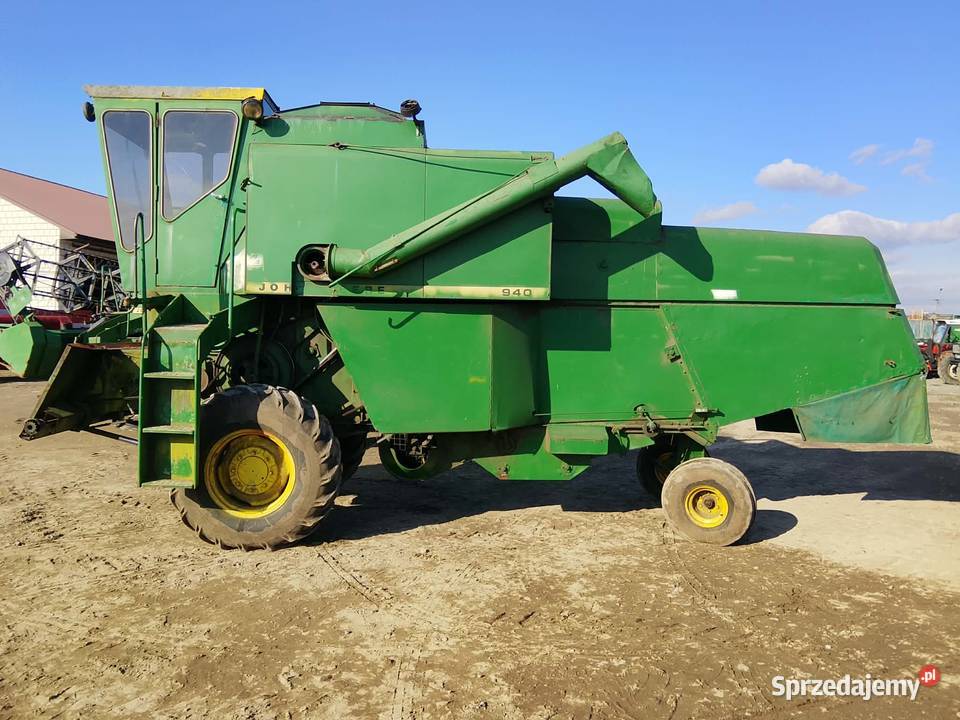 Kombajn zbożowy John Deere 940 kabina mazowieckie Skaryszew