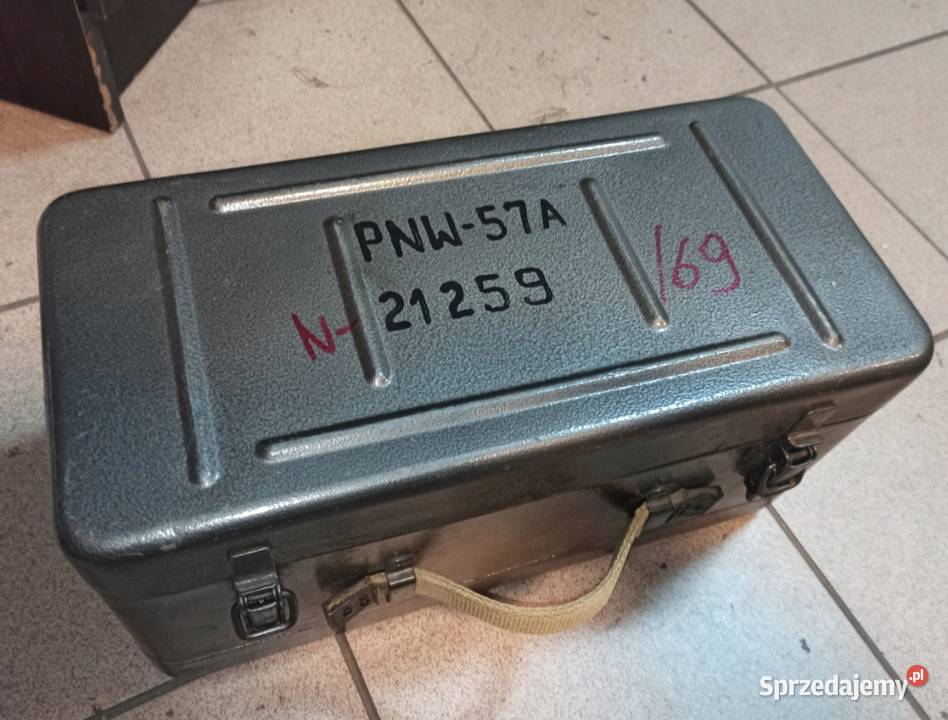 Skrzynia metalowa wojskowa PNW57A 42x20x 22 Militaria Kolekcje Skierniewice