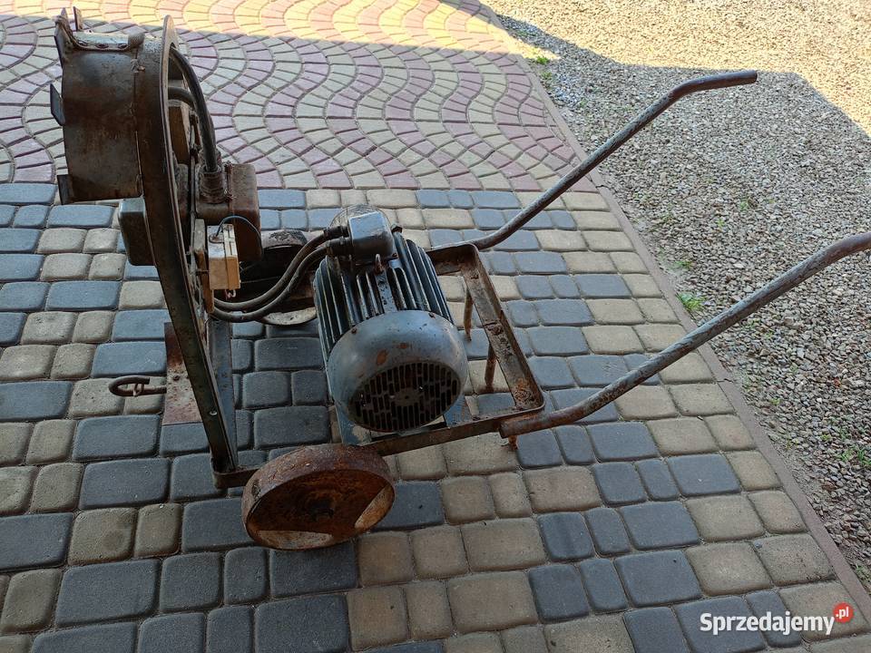 Silnik elektryczny 75kW na wózku Kolbuszowa