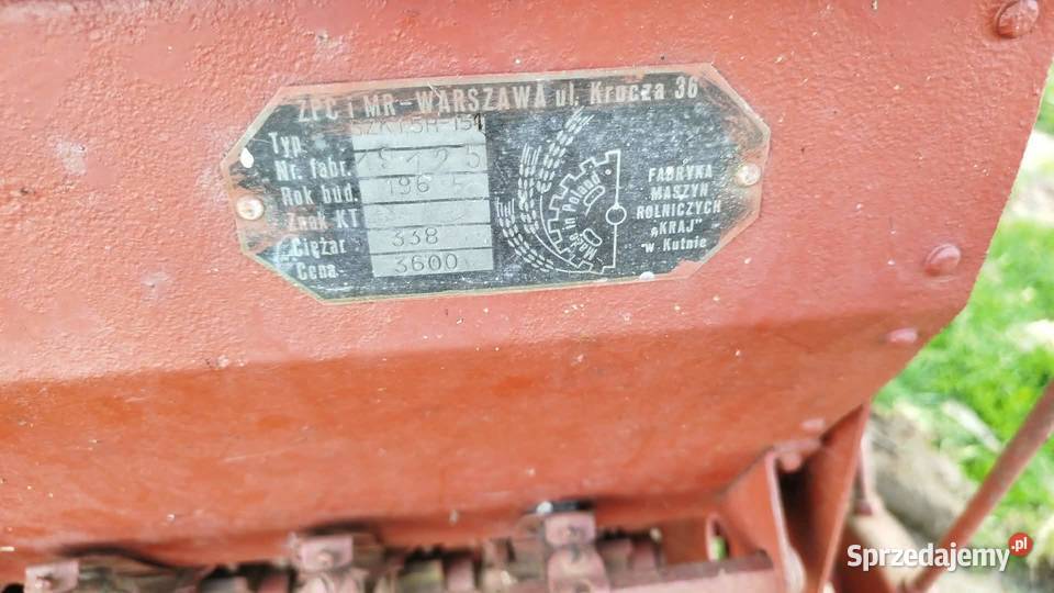 Siewnik konny Rolnictwo dolnośląskie