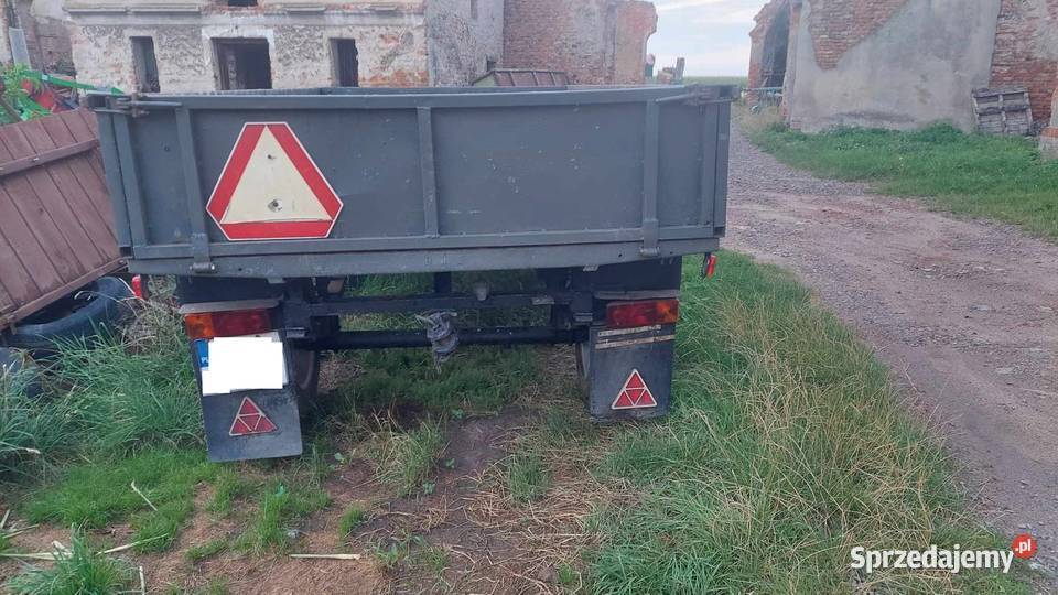 Przyczepa kaczuszka sztywna z dok dolnośląskie