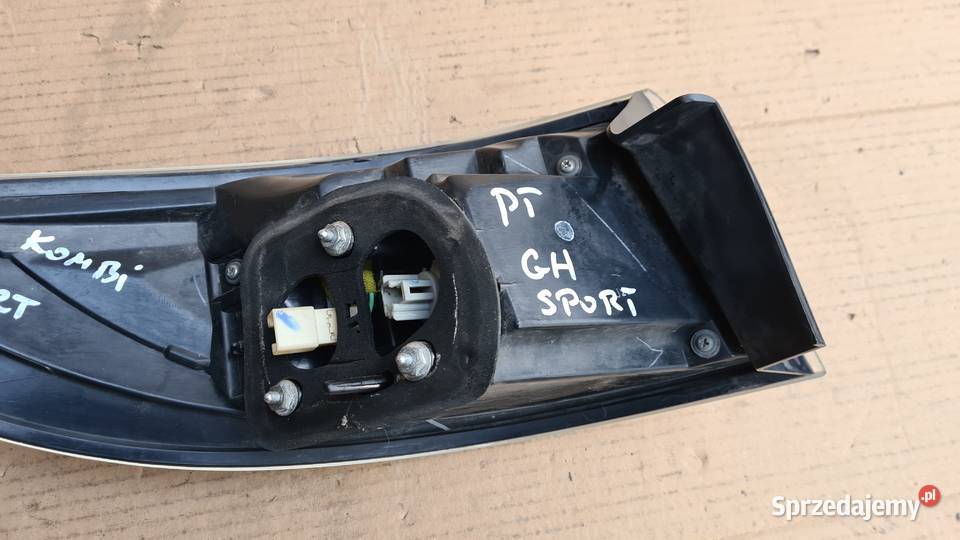 Mazda 6 GH LIFT lampa led PRAWY TYŁ w błotnik Oświetlenie dolnośląskie Legnica