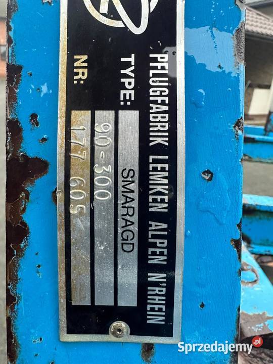 Lemken smaragd 3 m oryginal łódzkie Czarnocin