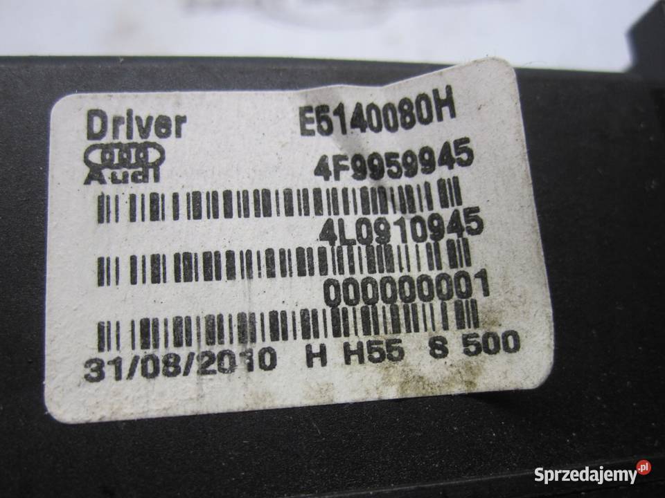 AUDI Q7 4L I 08r siłownik klapy bagażnika osobowe