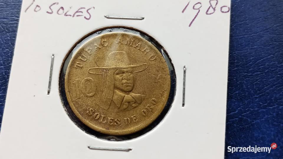 Stare monety 10 sola 1980 Peru Lesko sprzedam