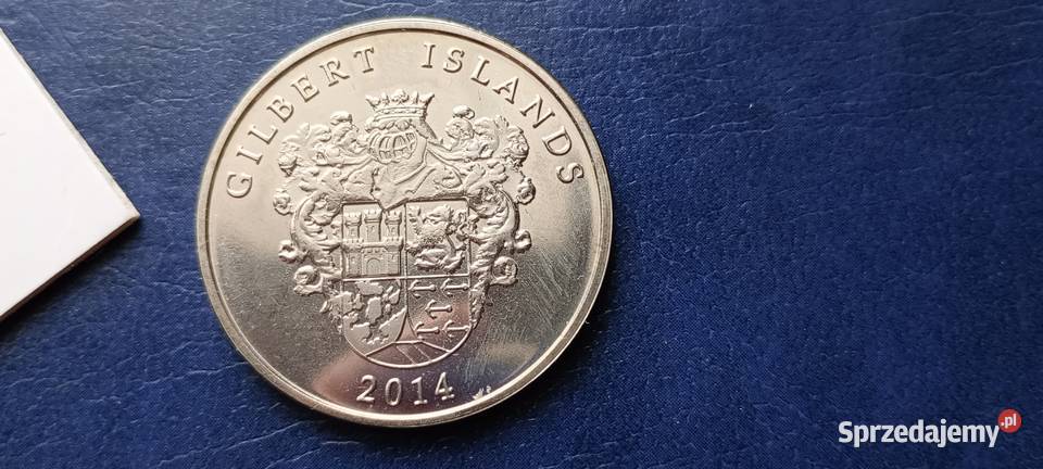 Stare monety 1 dolar 2014 Endeavour Wyspy Lesko