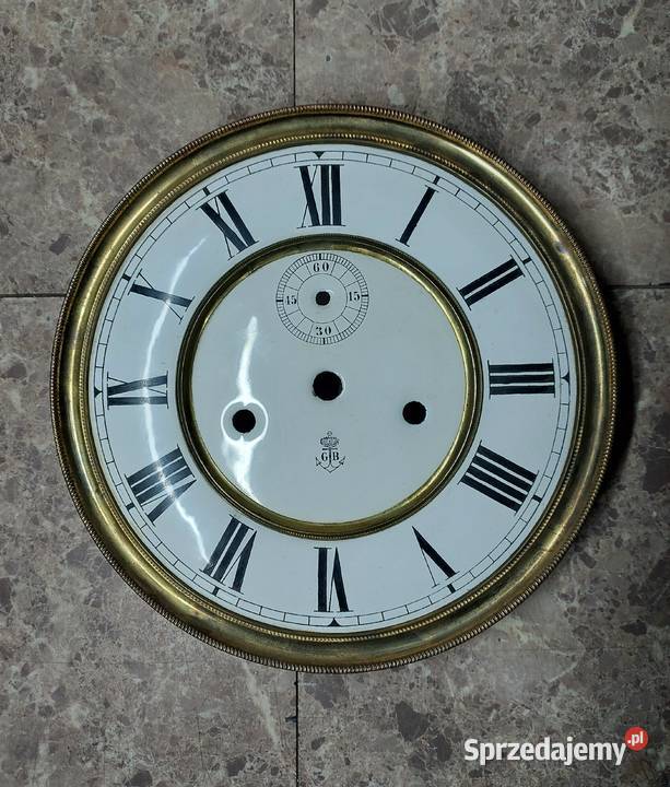 699 Tarcza GB Becker 185 zegara żyłkowego 5730 Antyki