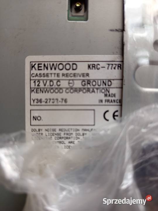 Kenwood krc 777R cd Kamienna Góra