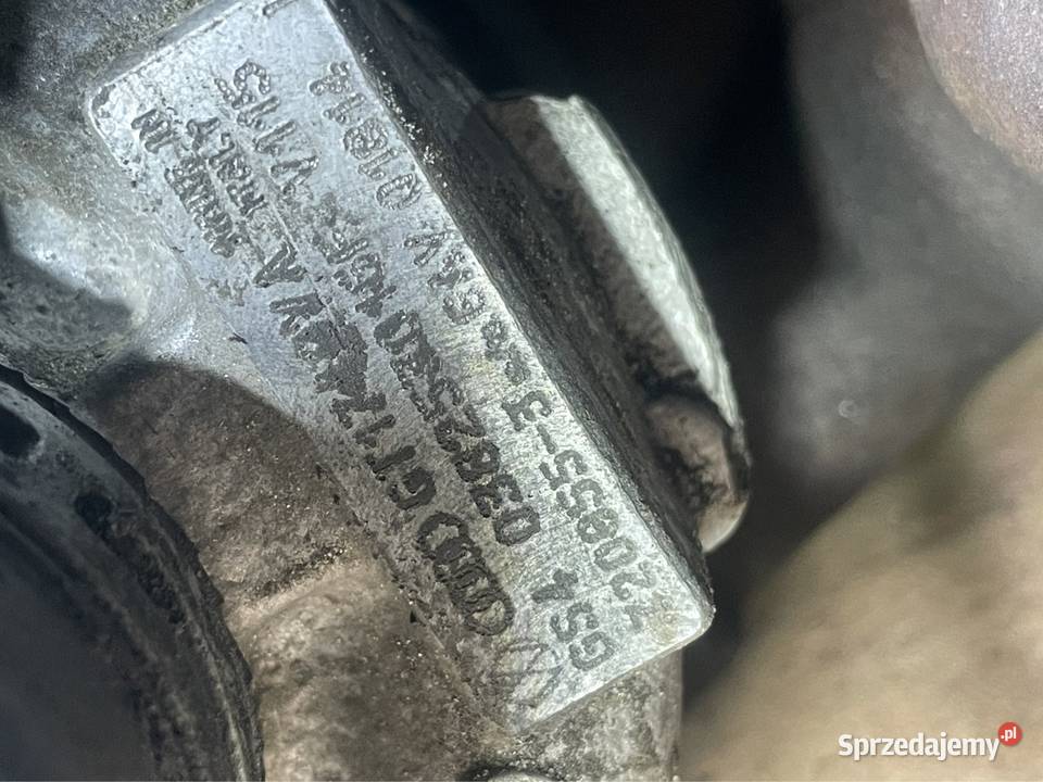 Turbina turbosprężarka 19 tdi asz 038253016f Grzegorzowice