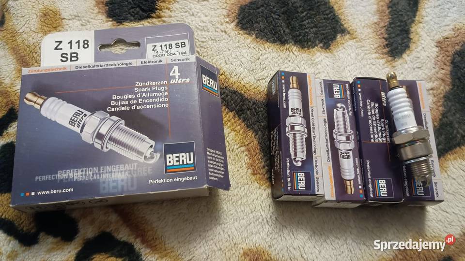 Beru Z118SB Świece iskrowe nie używane Leżaki Jawor