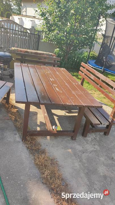 Meble ogrodowe drewniane Olszanka