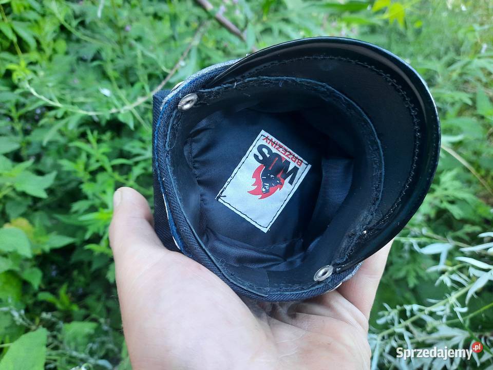 Czapka strażacka miniaturka pamiątkowa Częstochowa