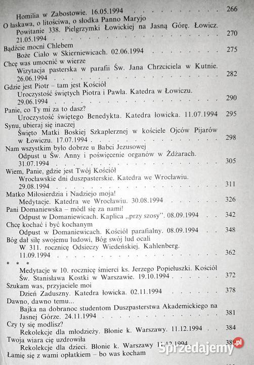 Jam sługa Twój Kazania różne ks bp Józef Chełm