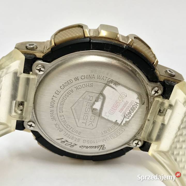 Casio GShock GM110SG złoty GSteel na Warszawa