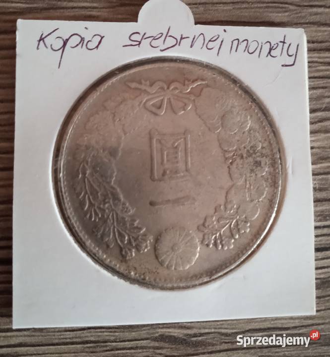 kopia moneta trade dollar z 1875 roku Numizmatyka Stalowa Wola