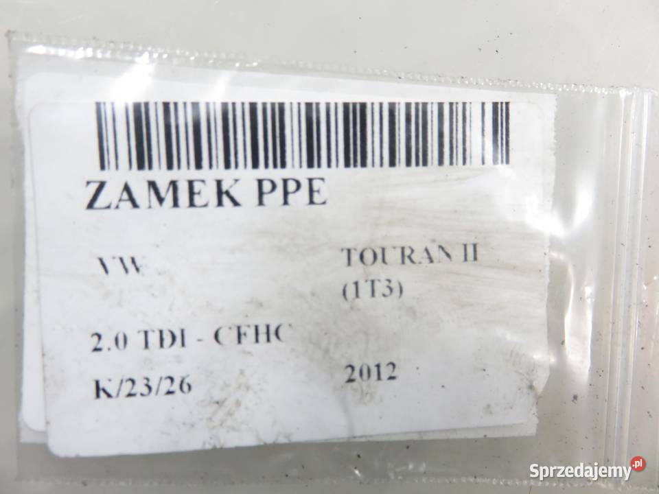 ZAMEK PRAWY PRZEDNI VW TOURAN II 1T3 3D1837016AQ