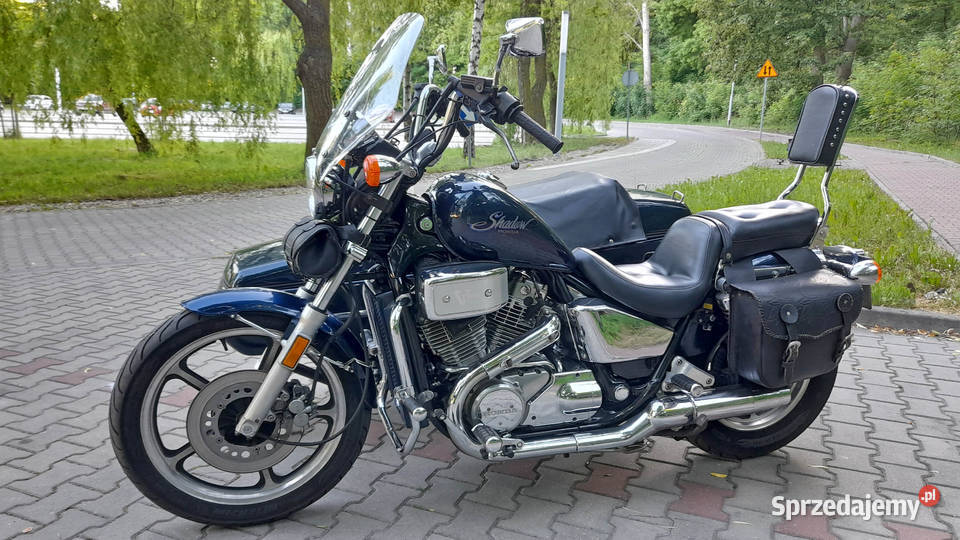 Honda VT700 z wózkiem bocznym 3 osoby w dowodzie manualna śląskie
