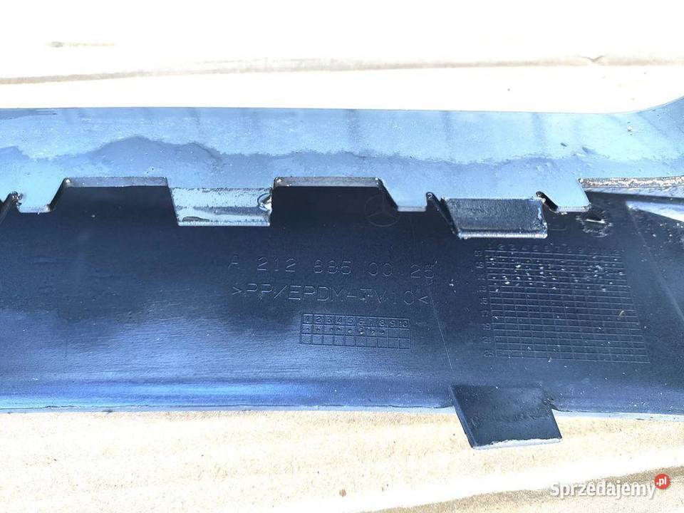 MERCEDES E W212 212 ZDERZAK PRZÓD 0913 Motoryzacja