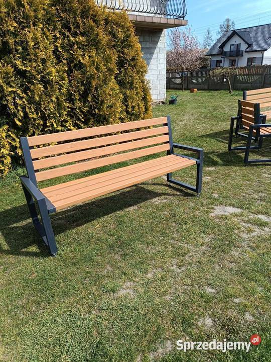 Ławka ogrodowa nowoczesny styl loft 120 Radomsko sprzedam